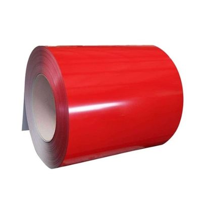 Couleur rouge PPGI PPGL DX51D bobine de fer galvanisé prépeint