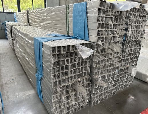 1.5&quot; x 3.0&quot; x 0,065&quot; 304L Pipe en acier inoxydable rectangulaire 304L sections creuses