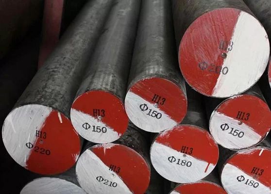 H13 Barre ronde en acier à outils en acier au carbone 1.2344 Barre ronde solide en acier doux