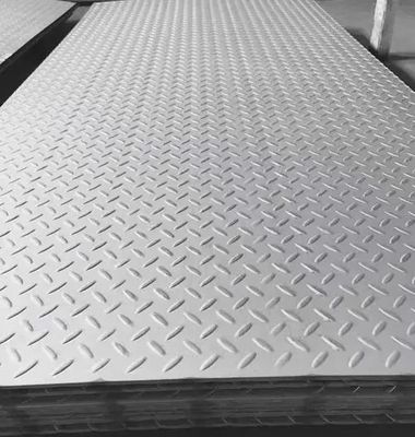 A240M ASTM 316L Plaque à carreaux en acier inoxydable laminée à chaud