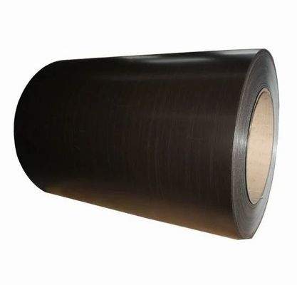 Z100 DX51D Noir Couleur PPGI PPGL Zinc Couleur 0,2 X 1250 mm