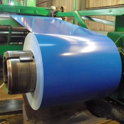 1250 mm SGCC Couleur bleue PPGI PPGL bobine S220GD S250GD S280GD